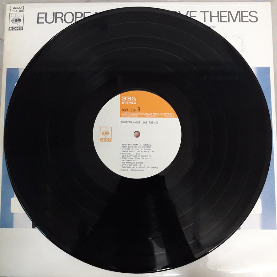 แผ่นเสียง Various - European Movie Love Themes (Vinyl) (VG+)