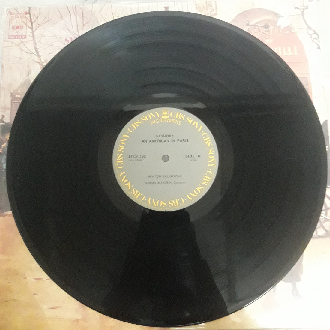 แผ่นเสียง Leonard Bernstein , New York Philharmonic - Beethoven Symphonic Dances From "West Side Story" (Vinyl) (VG+)