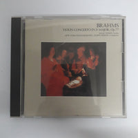 ซีดี Zubin Mehta, New York Philhamonic, Isaac Stern - Brahms Violin Concerto In D Major Op.77 (CD) (VG+)