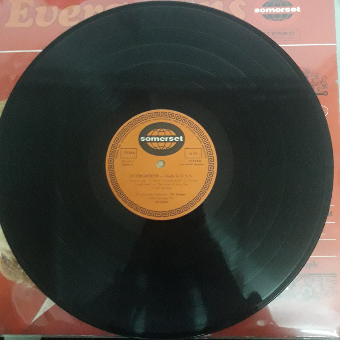 แผ่นเสียง 101 Strings - Evergreens (Vinyl) (VG+)