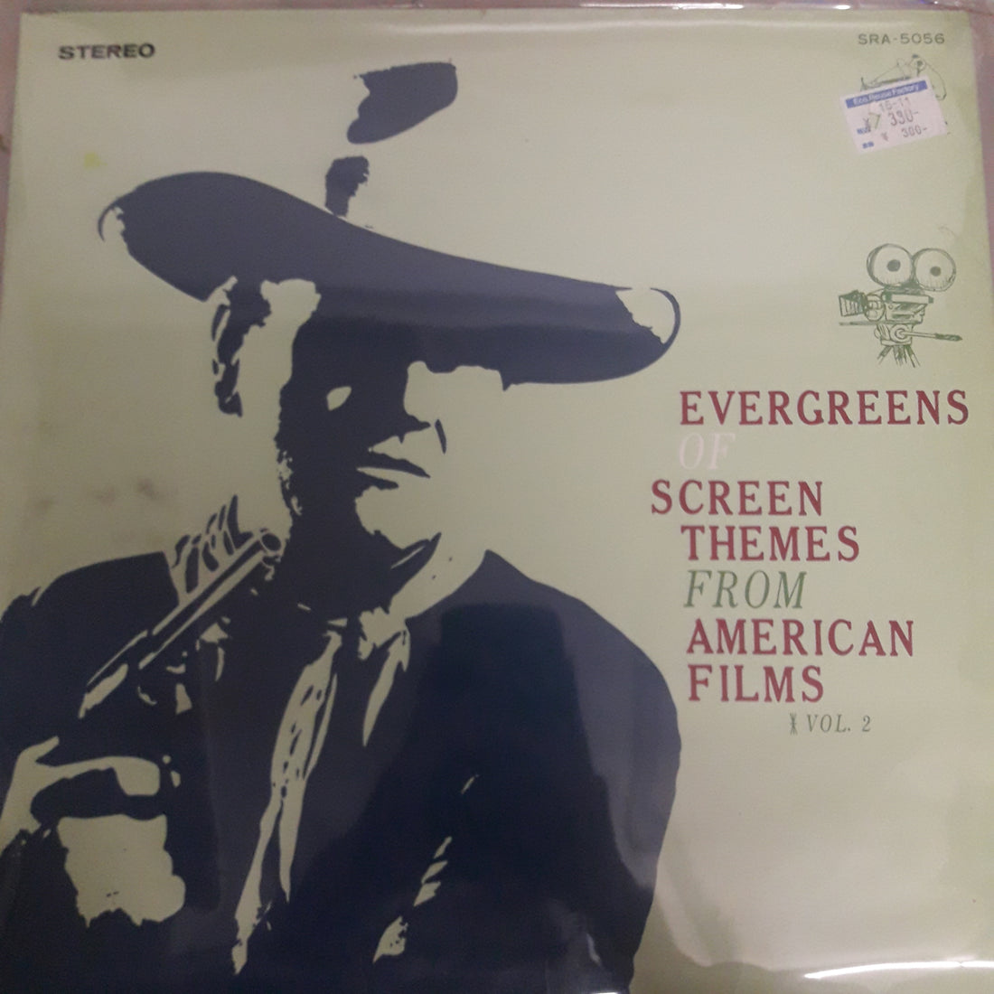 แผ่นเสียง Various - Evergreens Of Screen Theme American Films Vol.2 (Vinyl) (VG)