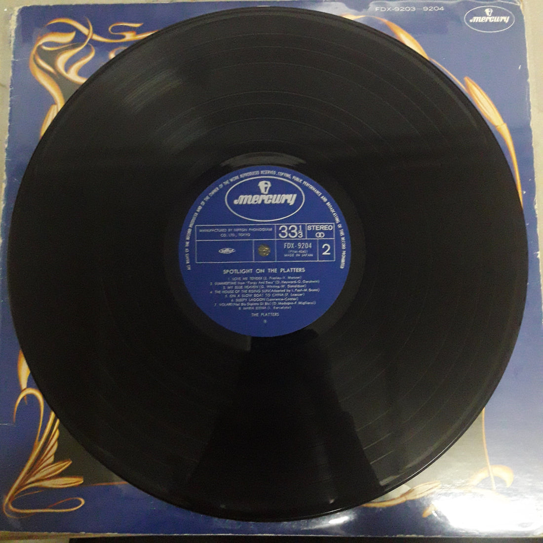 แผ่นเสียง The Platters - Spotlight Gon The Platters (Vinyl) (VG+) (2LPs)