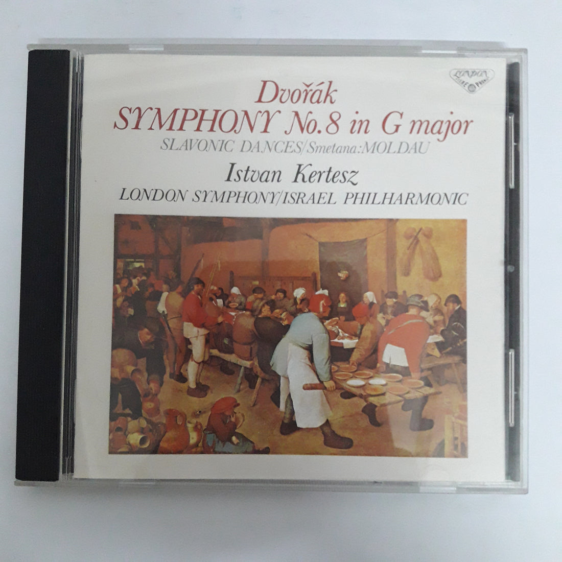 ซีดี Istvan Kertesz - London  Symphony / Israel Philharmonic - Duorák Symphony No.8 In G Major (CD) (VG+)