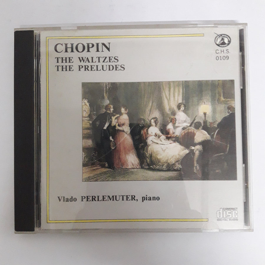 ซีดี Vlado Perlemuter Piano, Chopin The Waltzes, Preludes (CD) (VG+)