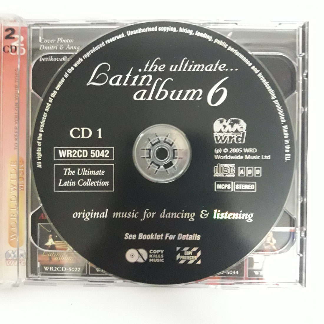 ซีดี Various - The Ultimate Latin Album 6 (CD) (VG+) (2CDs)