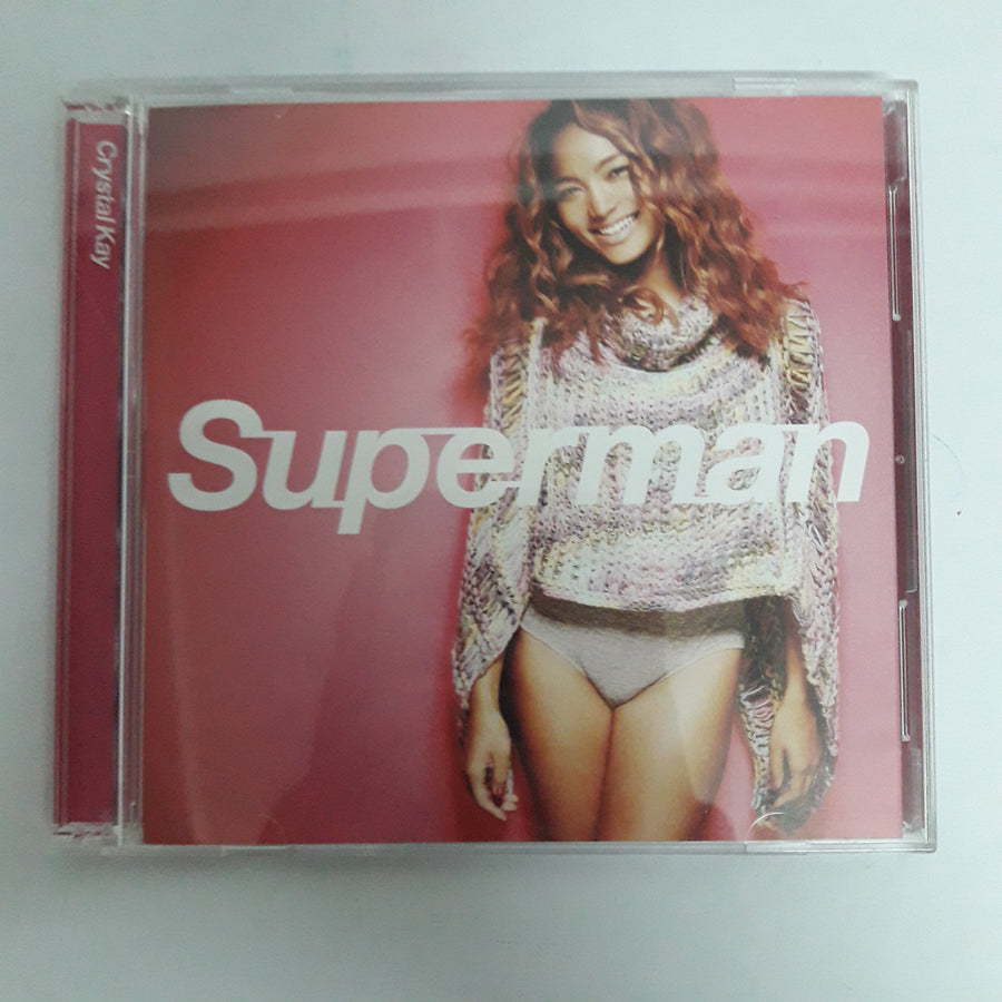 ซีดี Crystal Kay - Superman (CD) (VG+) (1CD) (1DVD)