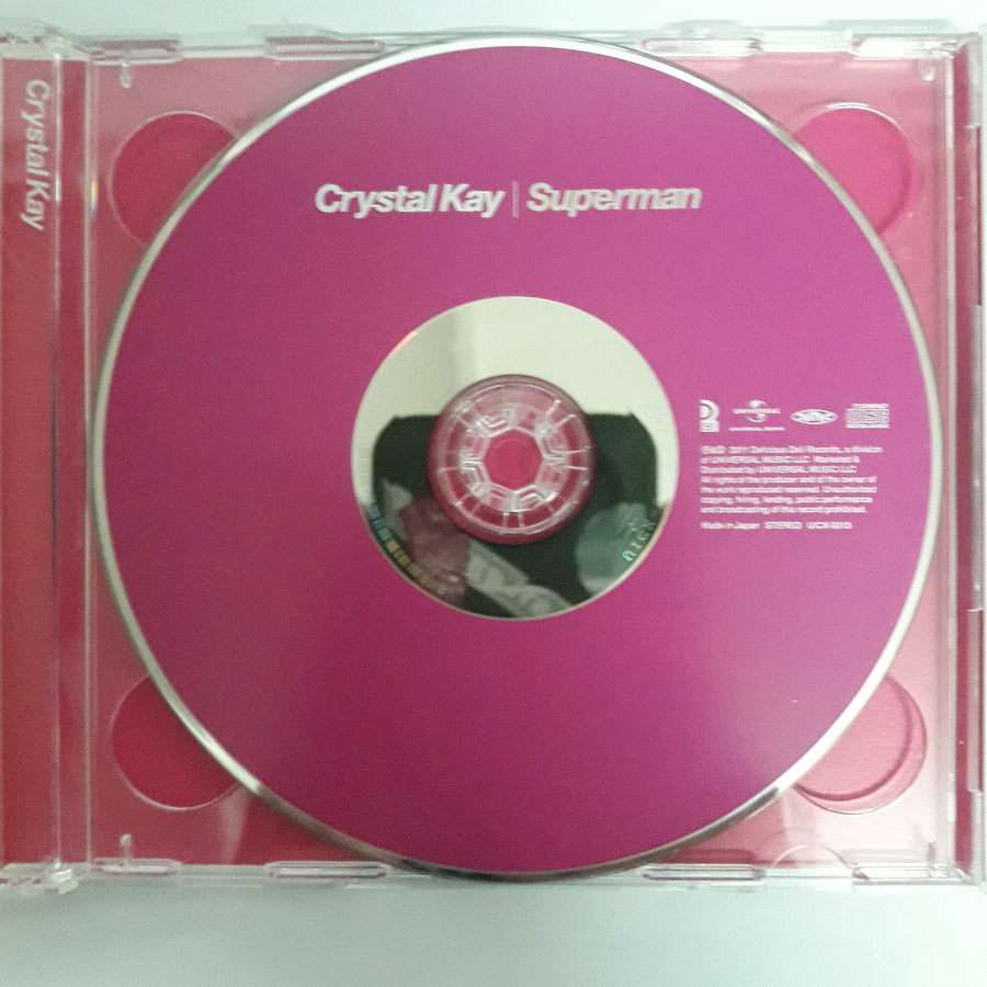 ซีดี Crystal Kay - Superman (CD) (VG+) (1CD) (1DVD)