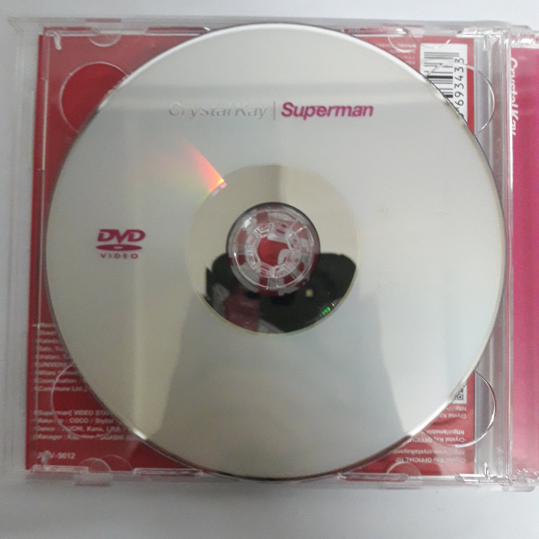 ซีดี Crystal Kay - Superman (CD) (VG+) (1CD) (1DVD)