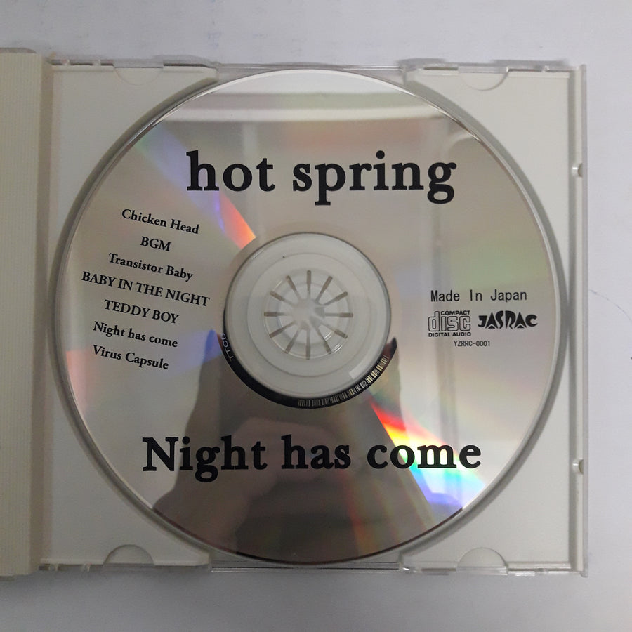 ซีดี Hot Spring - Night Has Come (CD) (VG+)