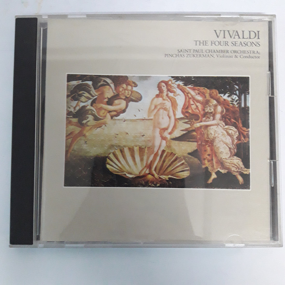 ซีดี PINCHAS ZUKERMAN, Saint Paul Chamber - Vivaldi The Four Seasons (CD) (VG+)