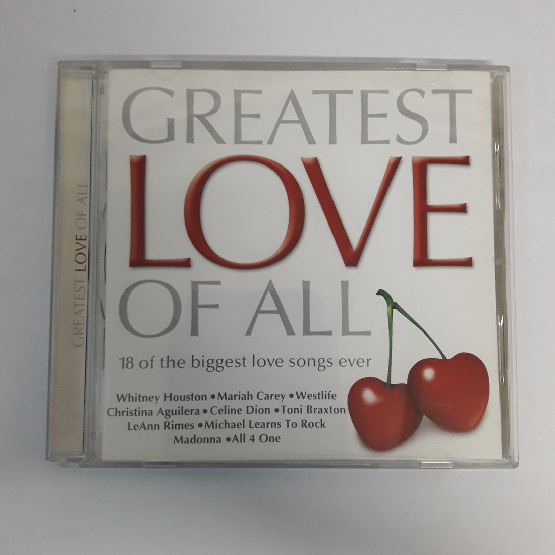 ซีดี Greatest Love Of All 18 Of The Biggest Love Songs Ever (CD) (VG+)