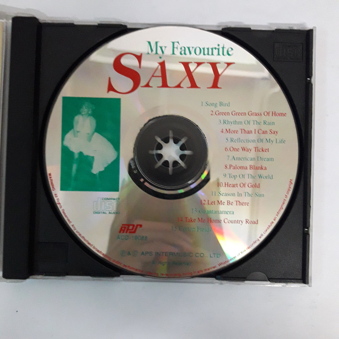 ซีดี Various - My Favourite Saxy (CD) (VG+)