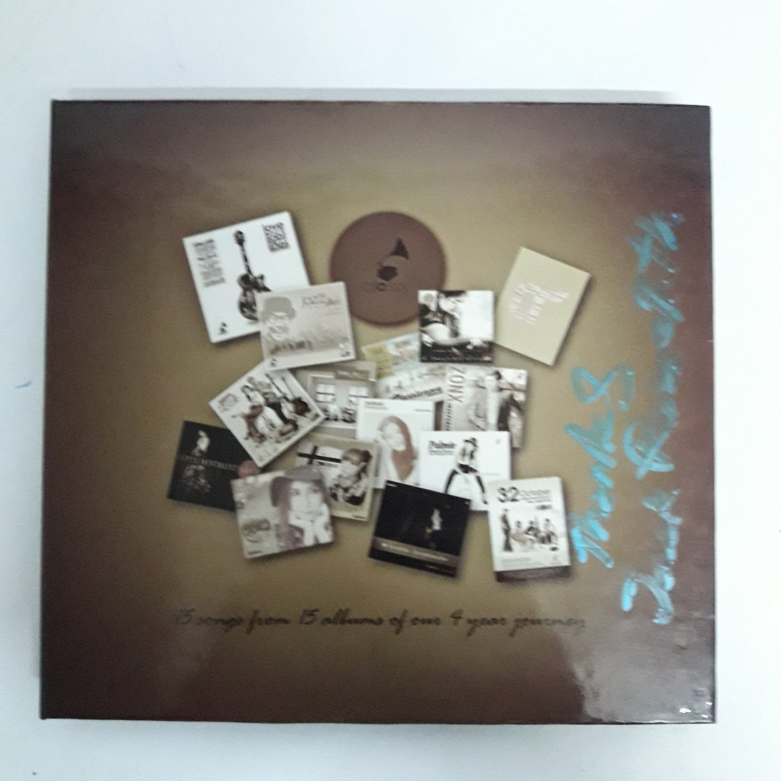 ซีดี Various - 15 Song From 15 Albums of our 4 year Journey (CD) (VG+) (แผ่นสีทอง)