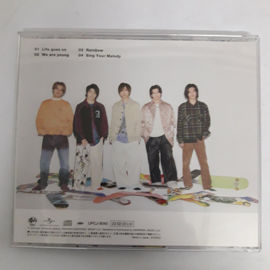 ซีดี King & Prince - Life Goes on / We are young (CD) (VG+)