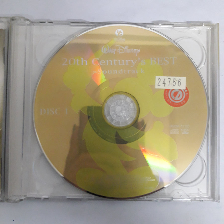 ซีดี Walt Disney - 20th Century's Best Soundtrack (CD) (VG) (2CDs)