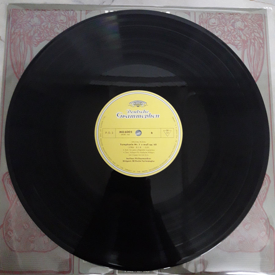 แผ่นเสียง Johannes Brahms – Wilhelm Furtwängler, Berliner Philharmoniker - Symphonie Nr. 1 (Vinyl) (VG+)