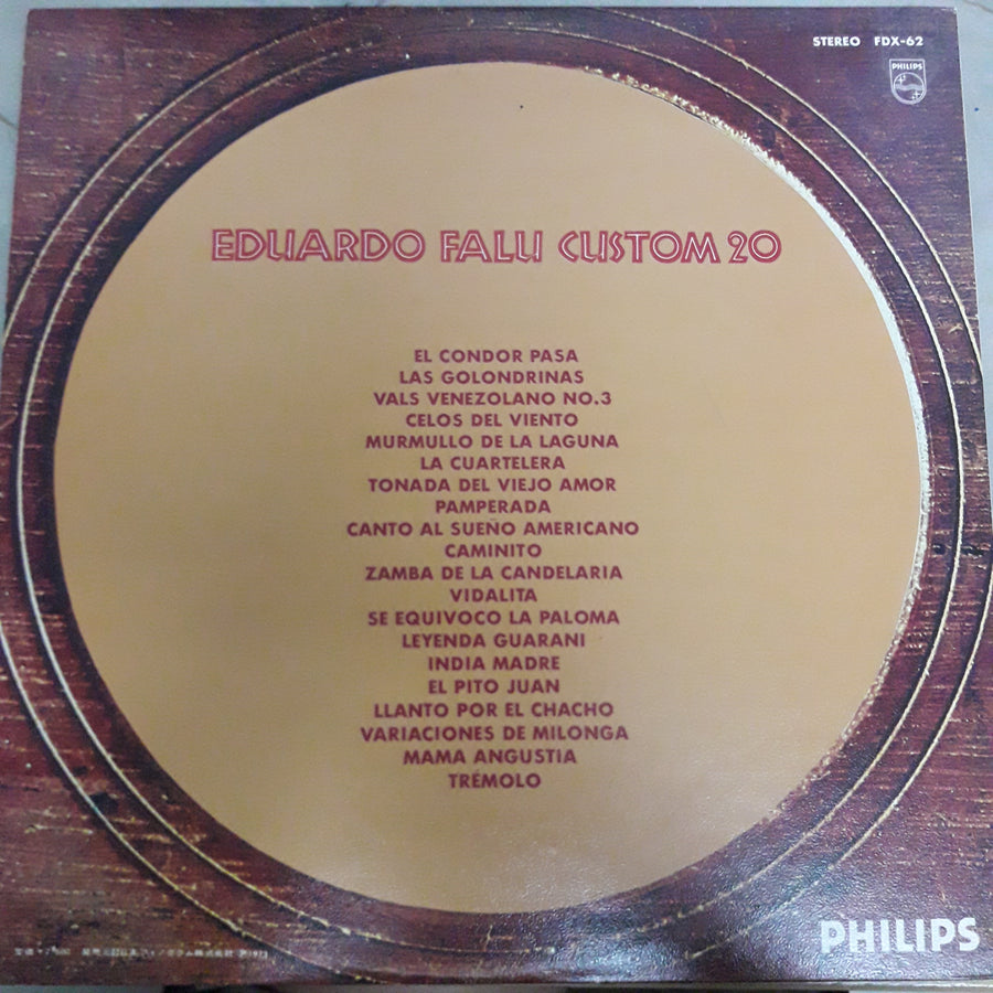 แผ่นเสียง Eduardo Falú - Eduardo Falu Custom 20 (Vinyl) (VG+)