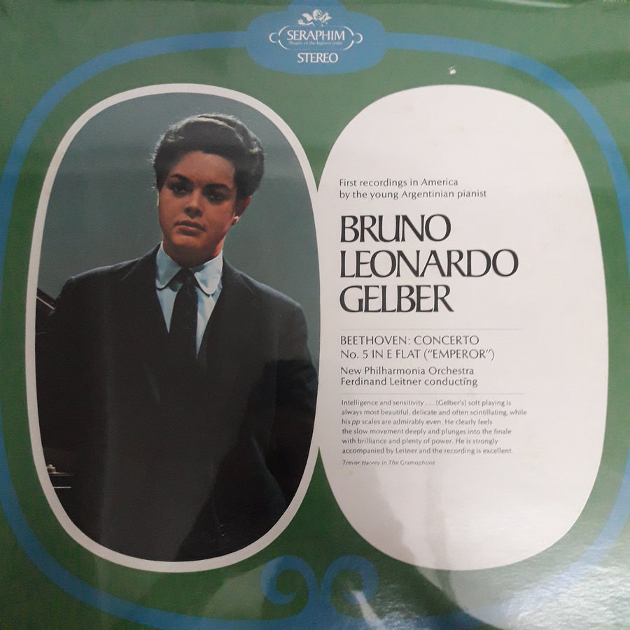 แผ่นเสียง Ludwig Van Beethoven, Bruno Leonardo Gelber, New Philharmonia Orchestra - Piano Concerto No. 5 In E Flat "Emperor" (Vinyl) (VG+)