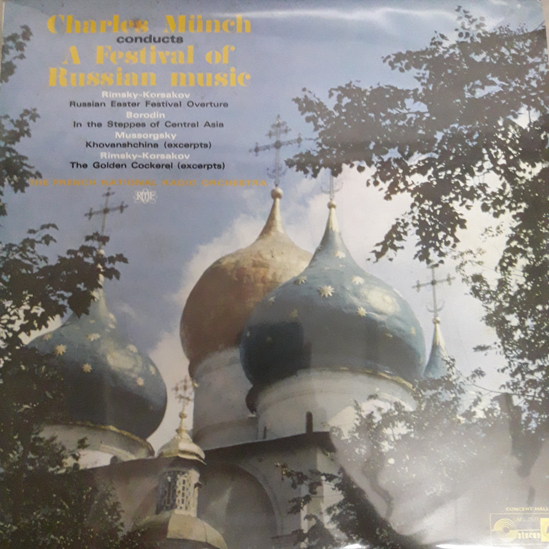 แผ่นเสียง Charles Munch - Orchestre National De France - Meisterwerke Russicher Musik (Vinyl) (VG+)