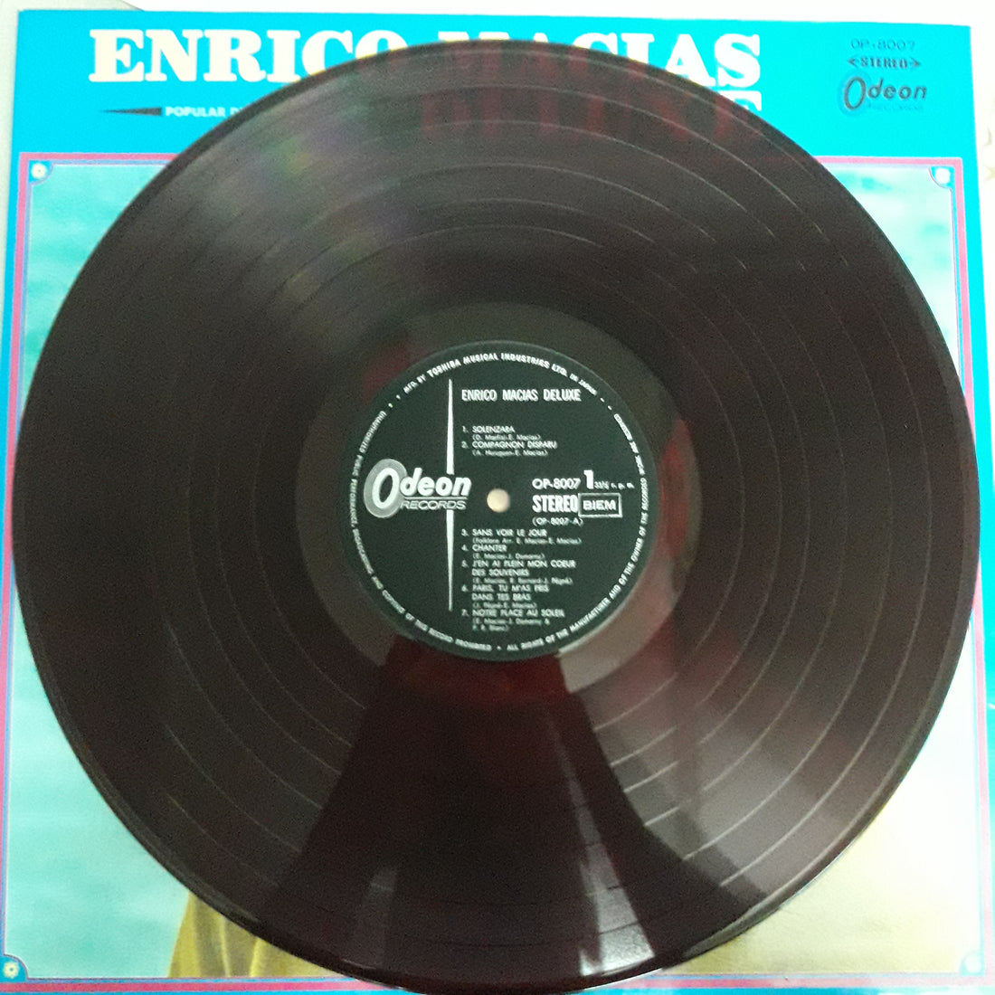 แผ่นเสียง Enrico Macias - Deluxe (Vinyl) (VG+) (แผ่นสี)