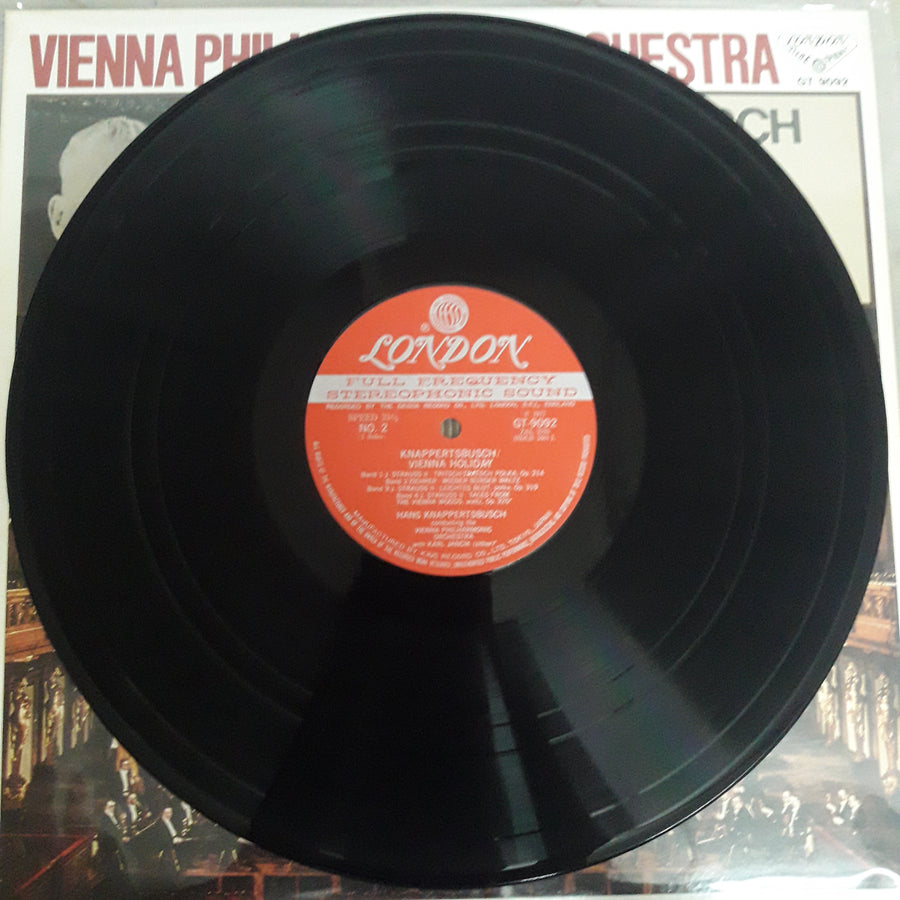 แผ่นเสียง Hans Knappertsbusch Conducting Wiener Philharmoniker - Vienna Holiday (Vinyl) (VG+)