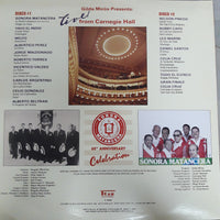 แผ่นเสียง La Sonora Matancera - Live! From Carnegie Hall 65th Anniversary Celebration Vinyl VG+ 2LPs