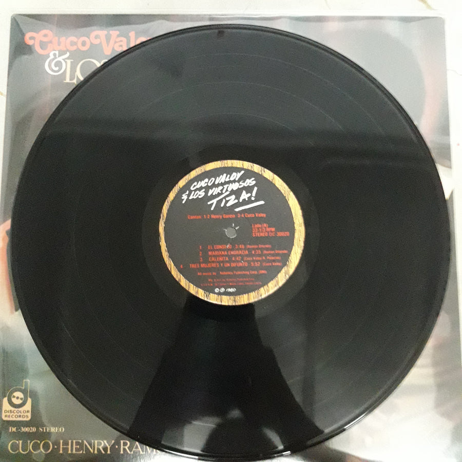 แผ่นเสียง Cuco Valoy & Los Virtuosos - Tiza! Vinyl VG+