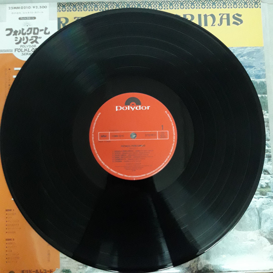 แผ่นเสียง Ernesto Cavour - Piedras Peregrinas Vinyl VG+