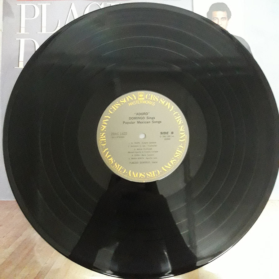 แผ่นเสียง Placido Domingo - Adoro (Vinyl) (VG+)