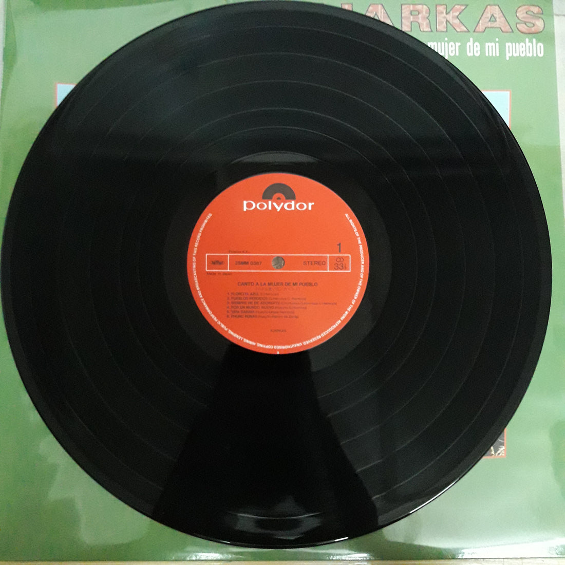 แผ่นเสียง Los Kjarkas - Canto A La Mujer De Mi Pueblo Vinyl VG+