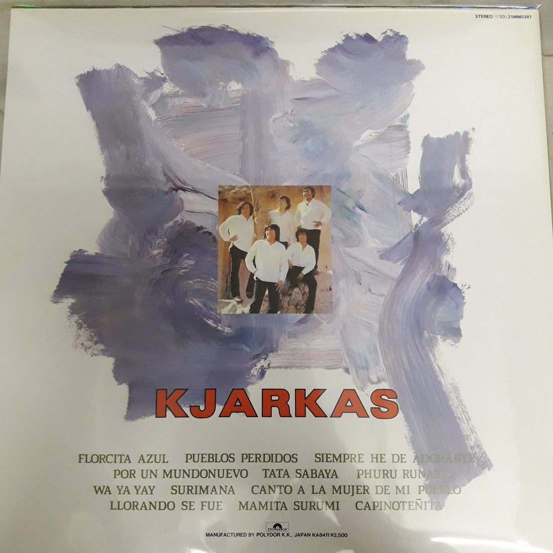 แผ่นเสียง Los Kjarkas - Canto A La Mujer De Mi Pueblo Vinyl VG+