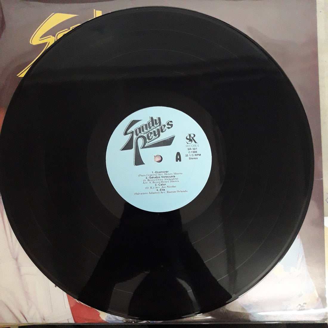 แผ่นเสียง Sandy Reyes Y Su Orquesta - Sandy Reyes Y Su Orquesta Vinyl VG+