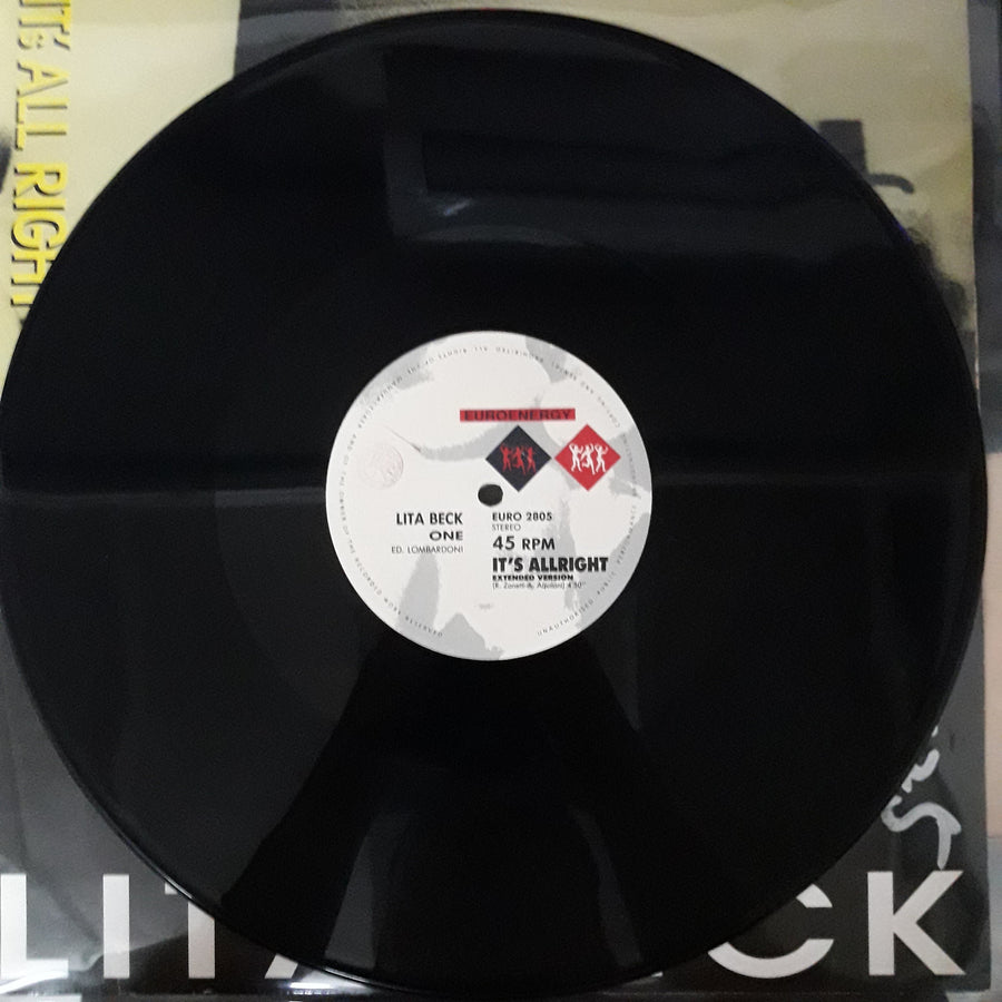 แผ่นเสียง Lita Beck - It's All Right Vinyl VG+