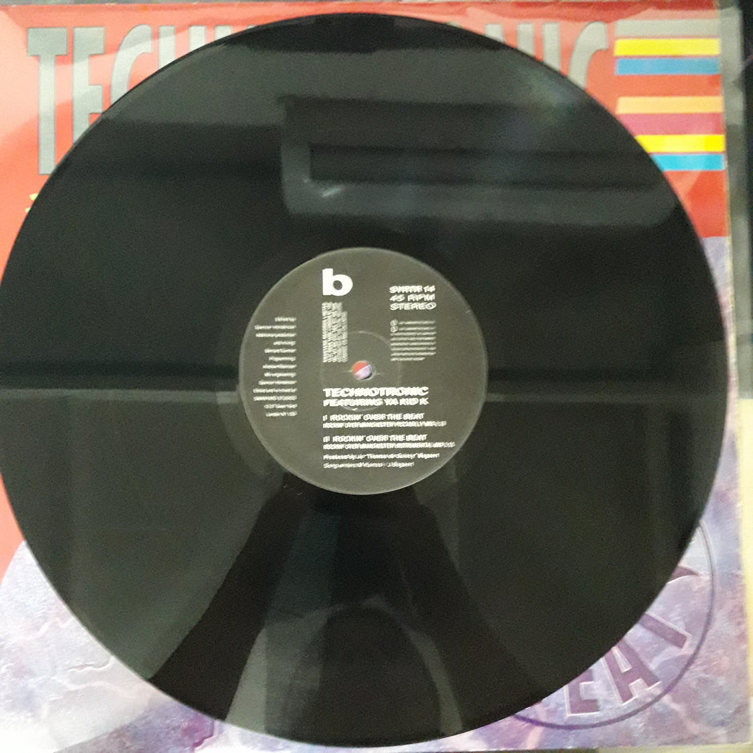 แผ่นเสียง Technotronic Featuring Ya Kid K - Rockin' Over The Beat The Bernard Sumner "Rockin' Over Manchester" Remixes Vinyl VG