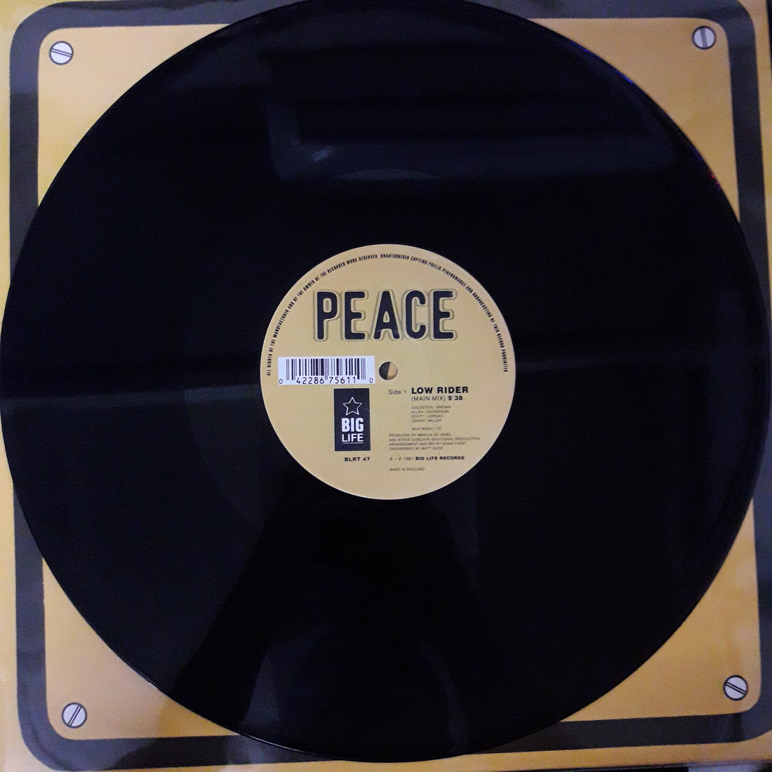 แผ่นเสียง Peace - Low Rider Vinyl VG+