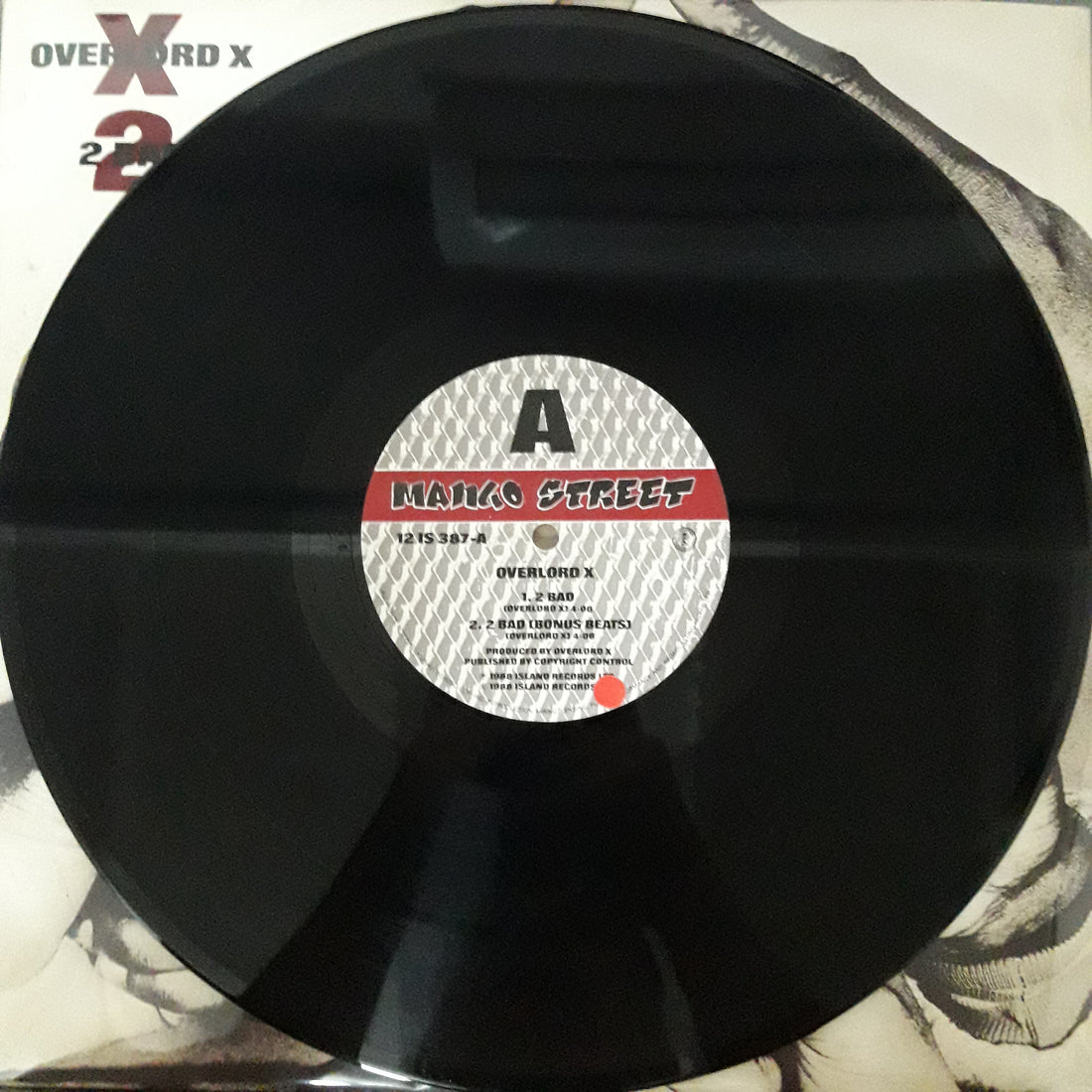 แผ่นเสียง Overlord X - 2 Bad Vinyl VG+