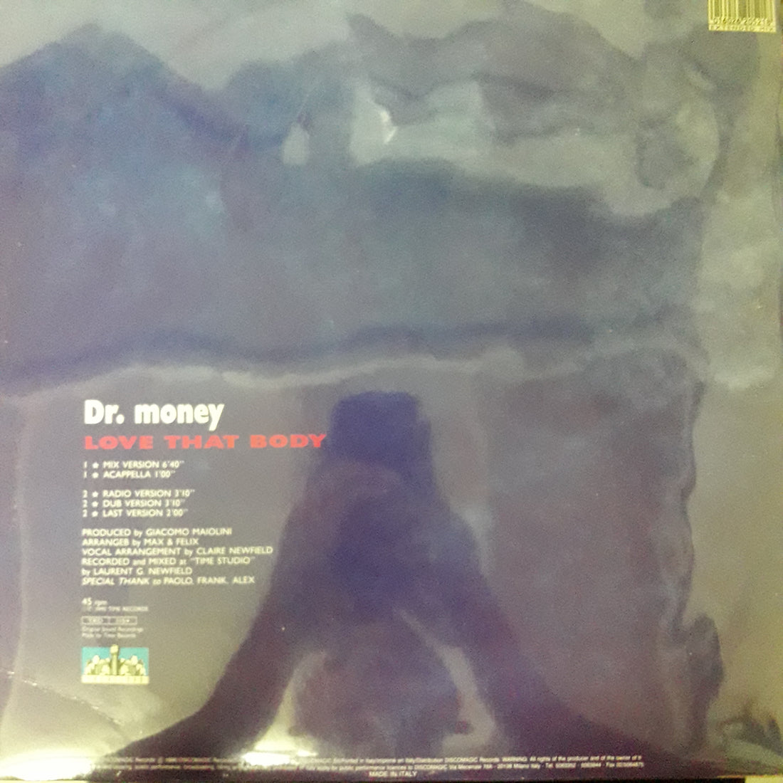 แผ่นเสียง Dr. Money - Love That Body Vinyl VG+