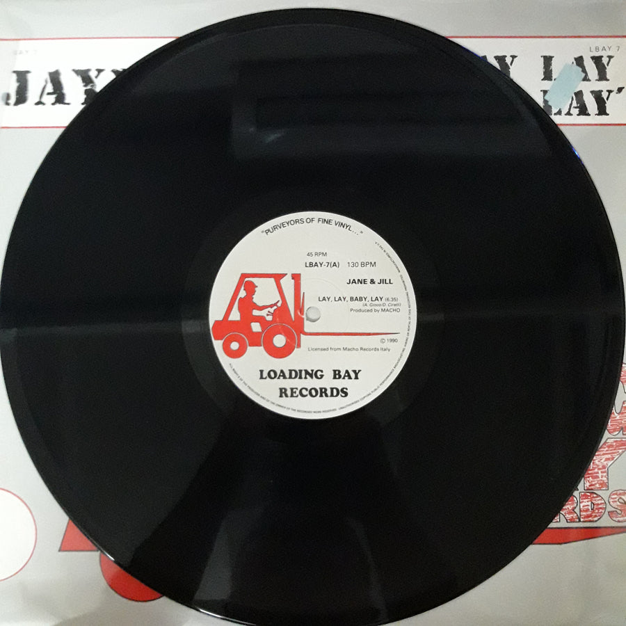 แผ่นเสียง Jane & Jill - Lay, Lay, Baby, Lay Vinyl VG+