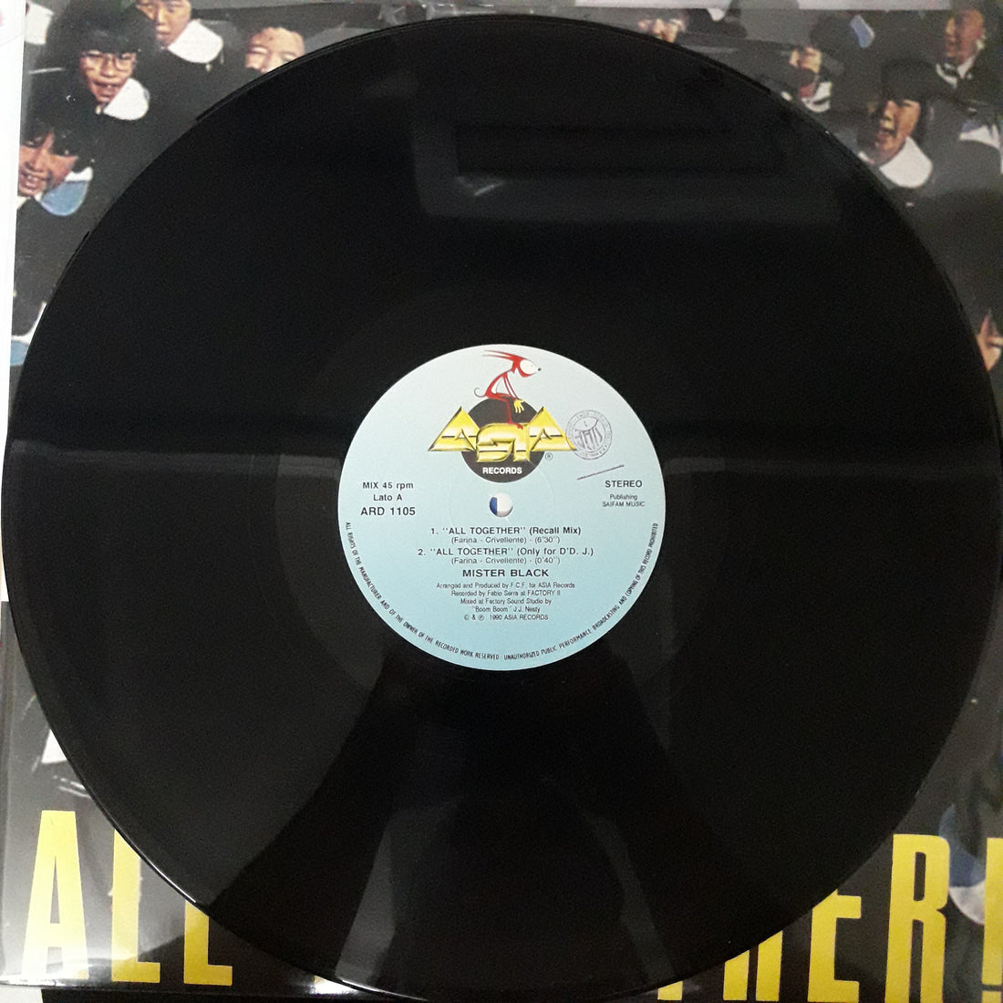 แผ่นเสียง Mister Black - All Together ! Vinyl VG+