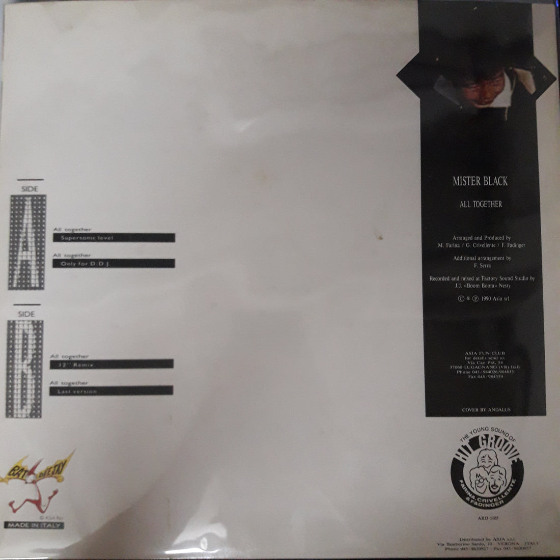 แผ่นเสียง Mister Black - All Together ! Vinyl VG+