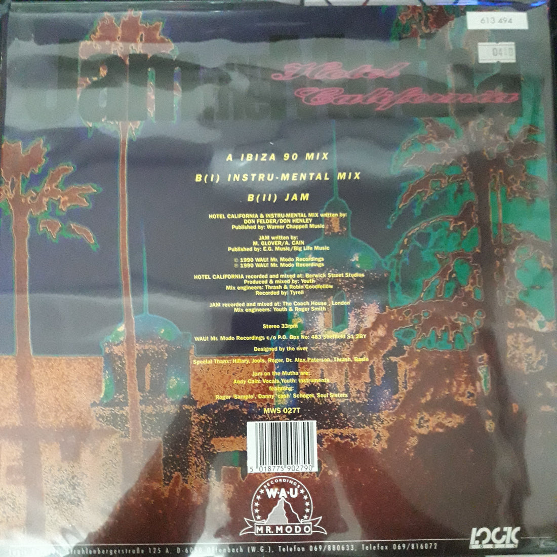 แผ่นเสียง Jam On The Mutha - Hotel California Vinyl VG+