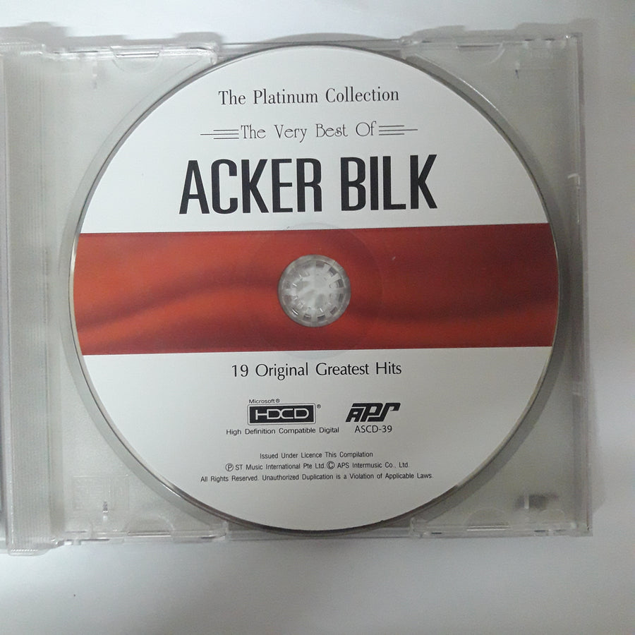 ซีดี Acker Bilk - The Very Best Of Acker Bilk The Platinum Collection CD VG HDCD