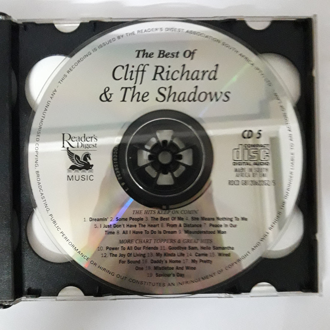 ซีดี Cliff Richard & The Shadows CD VG+ 5CDs