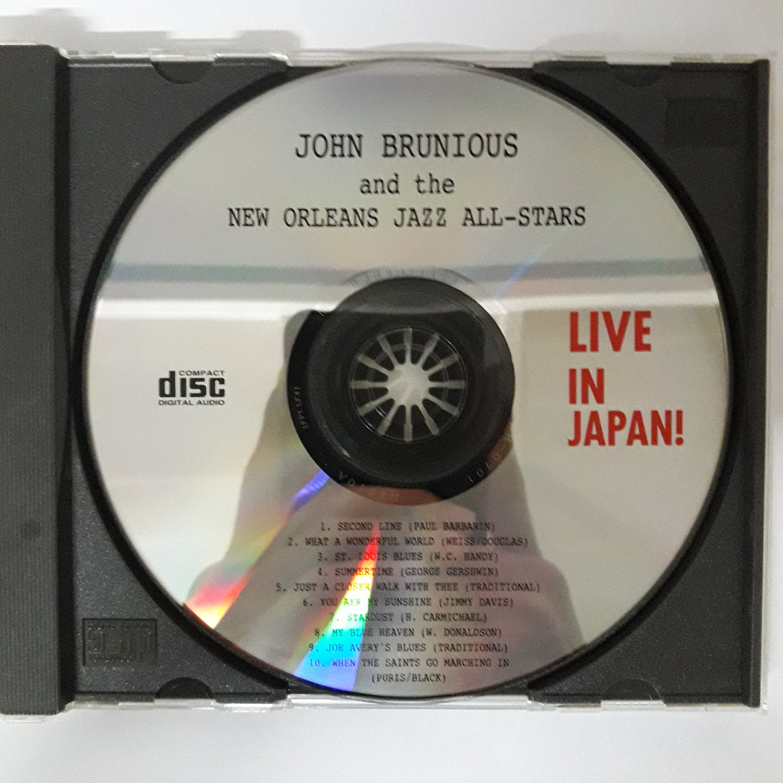 ซีดี John Brunious - John Brunious And The New Orleans Jazz All Stars CD VG+