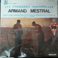 แผ่นเสียง Armand Mestral - Les Chansons Immortelles Vinyl VG+