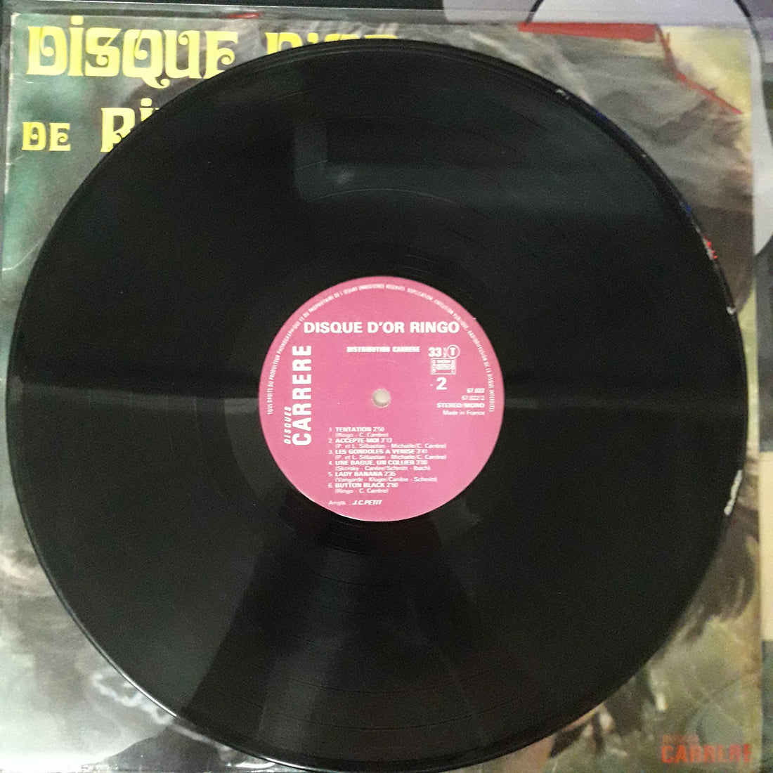 แผ่นเสียง Ringo - Disque D'Or Vinyl VG+