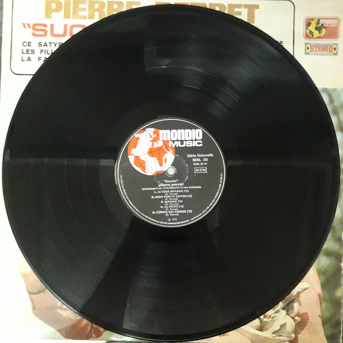 แผ่นเสียง Pierre Perret - "Succès" Vinyl VG