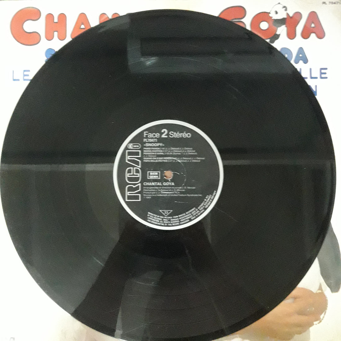 แผ่นเสียง Chantal Goya - Snoopy Vinyl VG