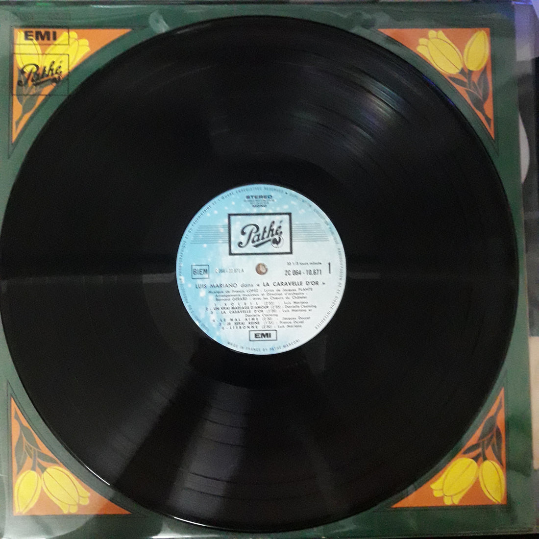 แผ่นเสียง Luis Mariano - La Caravelle D'Or Vinyl VG+