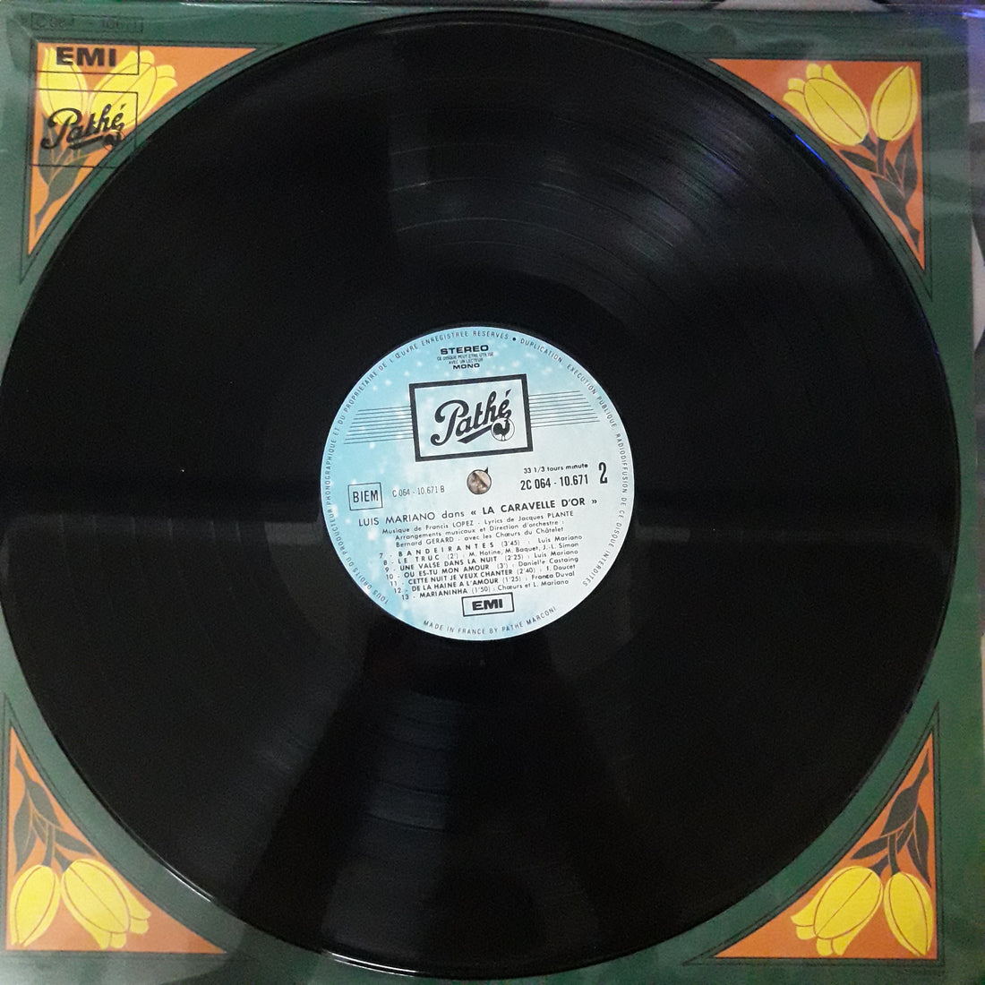 แผ่นเสียง Luis Mariano - La Caravelle D'Or Vinyl VG+